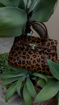 Leopard mini weekender