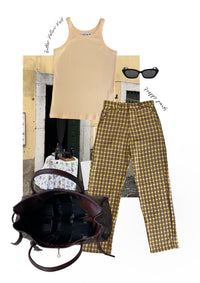 Butter yellow vest